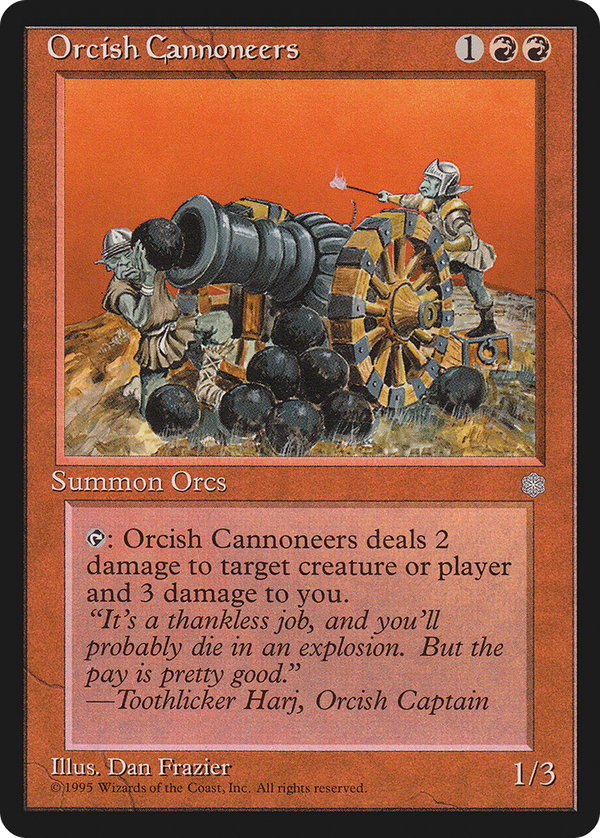 Orcish Cannoneers (ice)