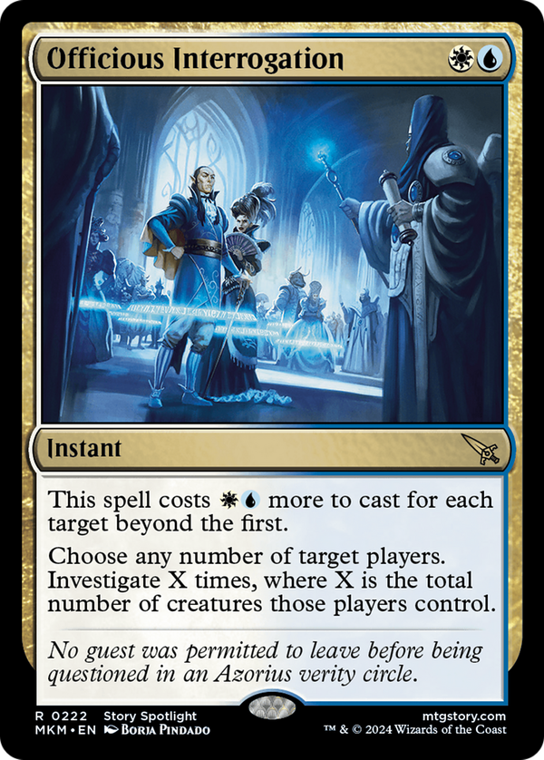 Officious Interrogation (mkm)