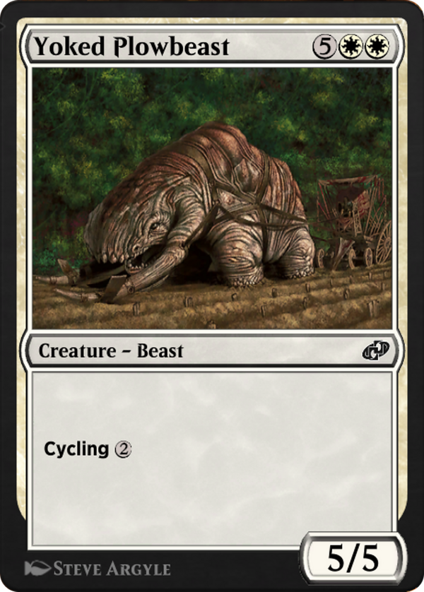 Yoked Plowbeast (j21)