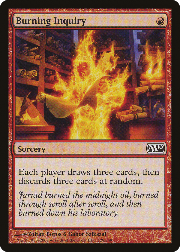 Burning Inquiry (m10)