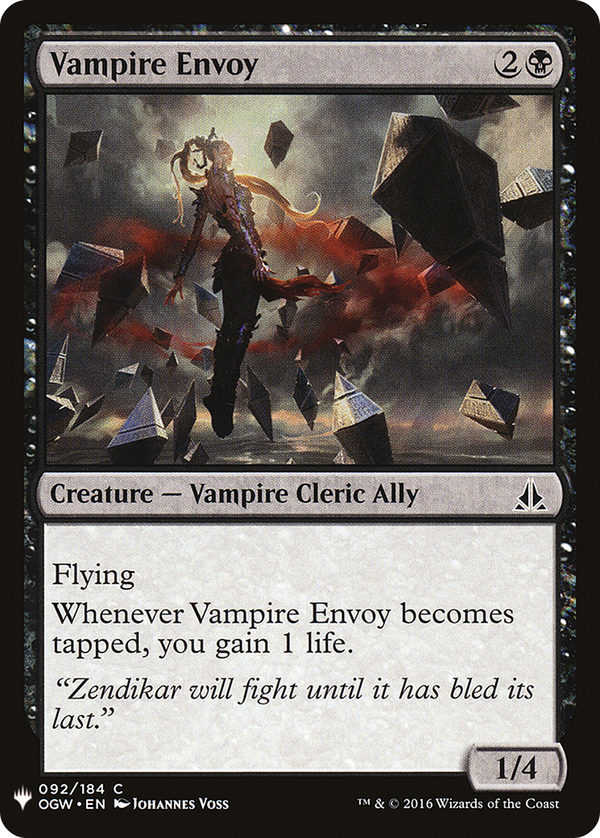Vampire Envoy (plst)