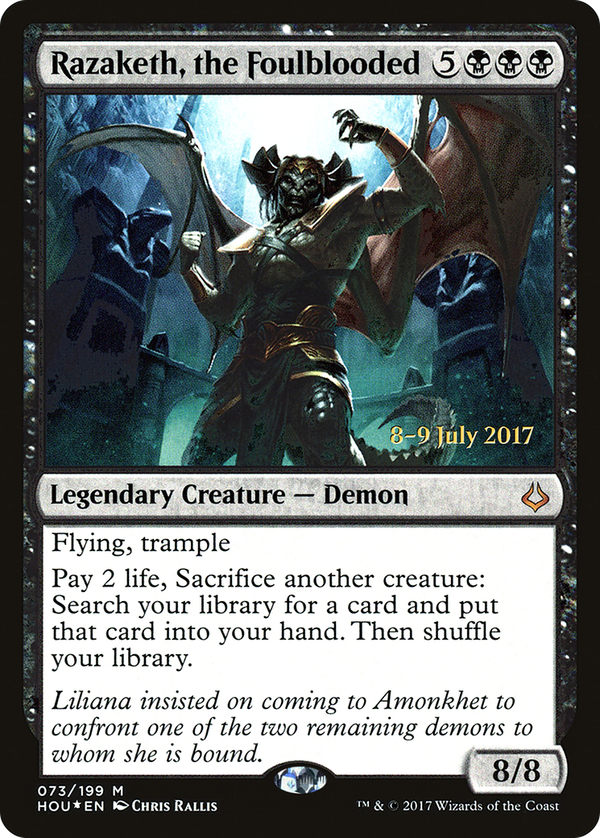 Razaketh, the Foulblooded (phou)