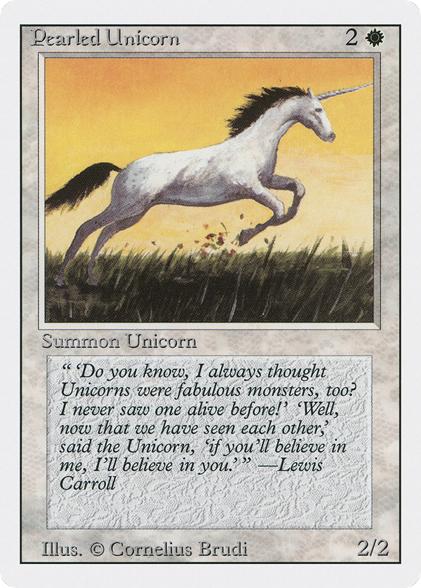 Pearled Unicorn (3ed)
