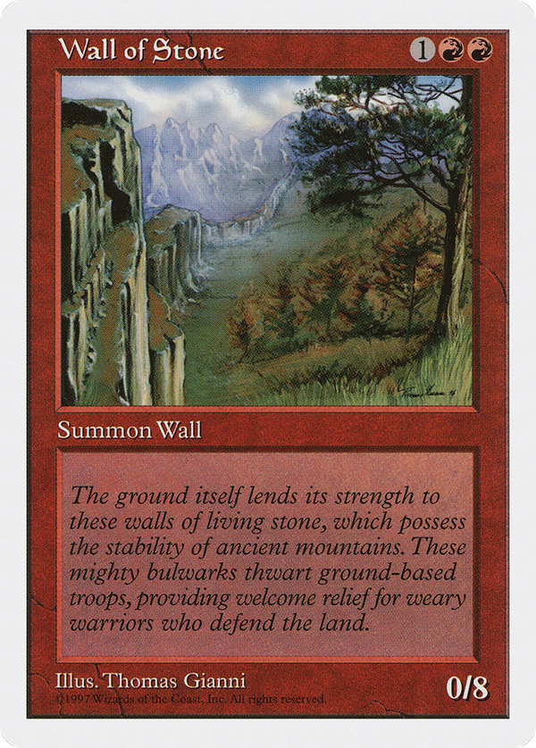 Wall of Stone (5ed)