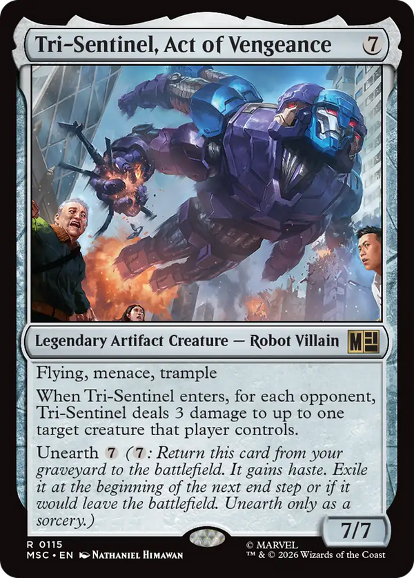 Tri-Sentinel, Act of Vengeance (msc)