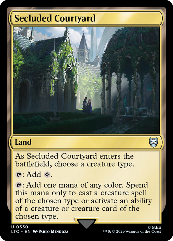 Secluded Courtyard (ltc)