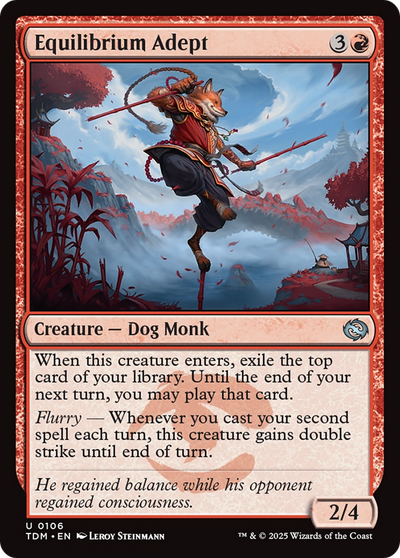 Equilibrium Adept