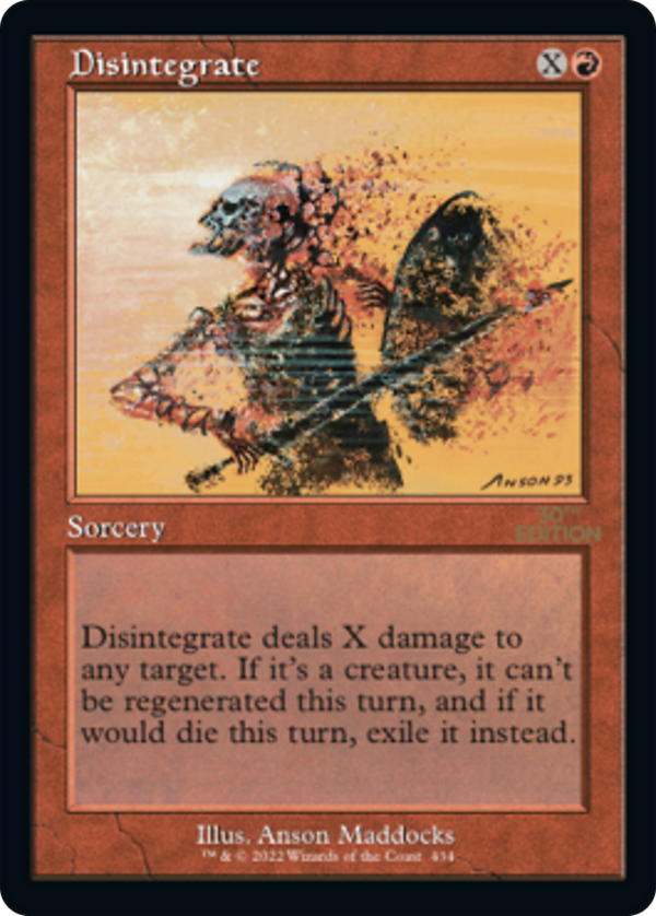 Disintegrate (30a)