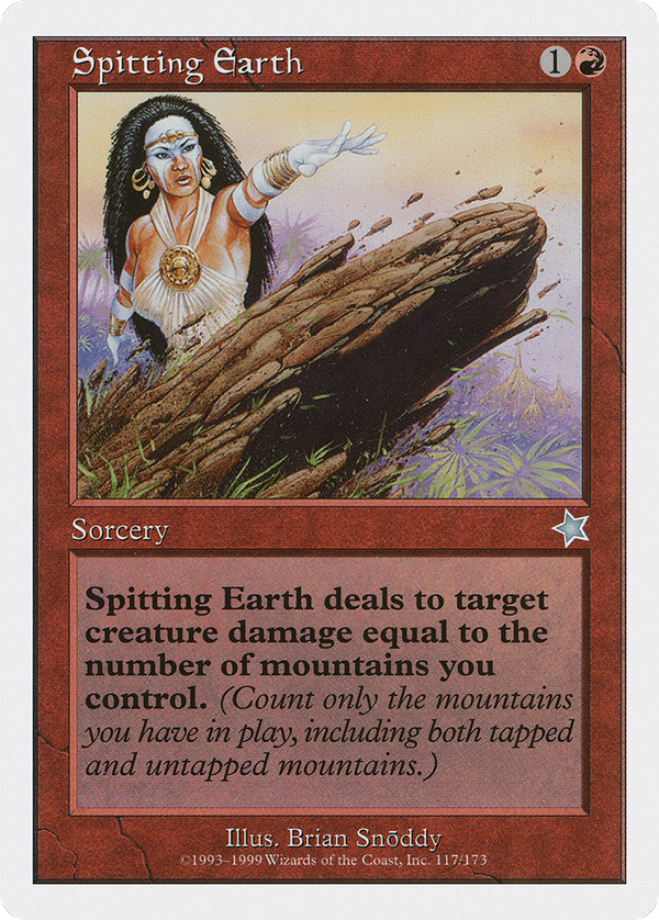 Spitting Earth (s99)