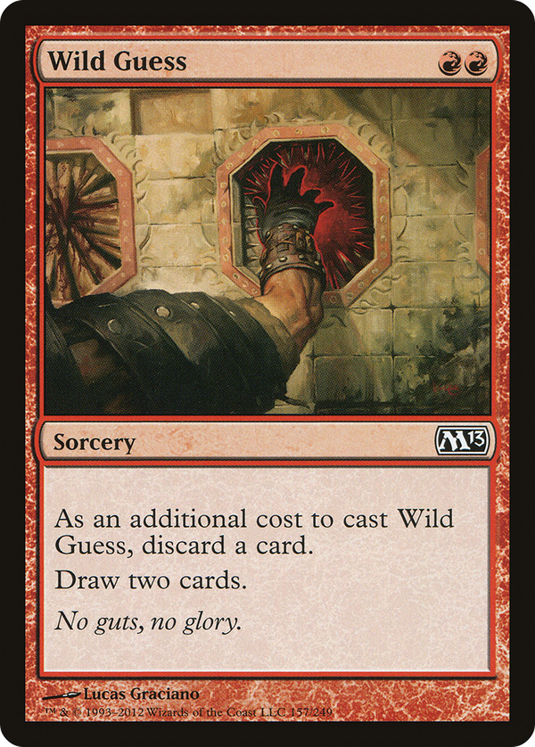 Wild Guess (m13)