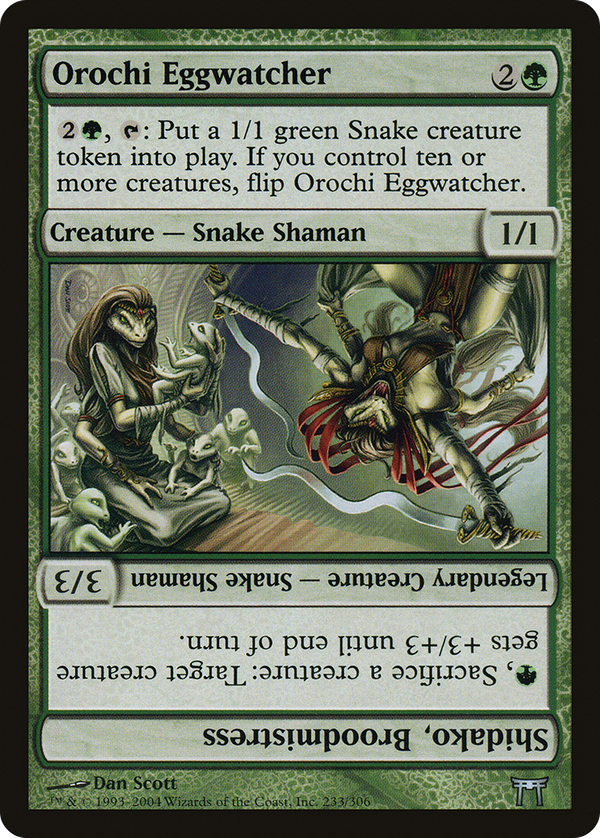 Orochi Eggwatcher // Shidako, Broodmistress (chk)