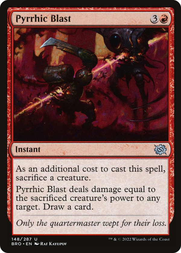 Pyrrhic Blast (bro)