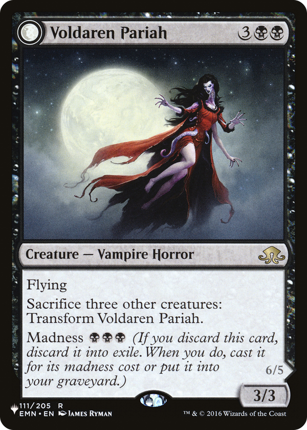 Voldaren Pariah // Abolisher of Bloodlines (plst)