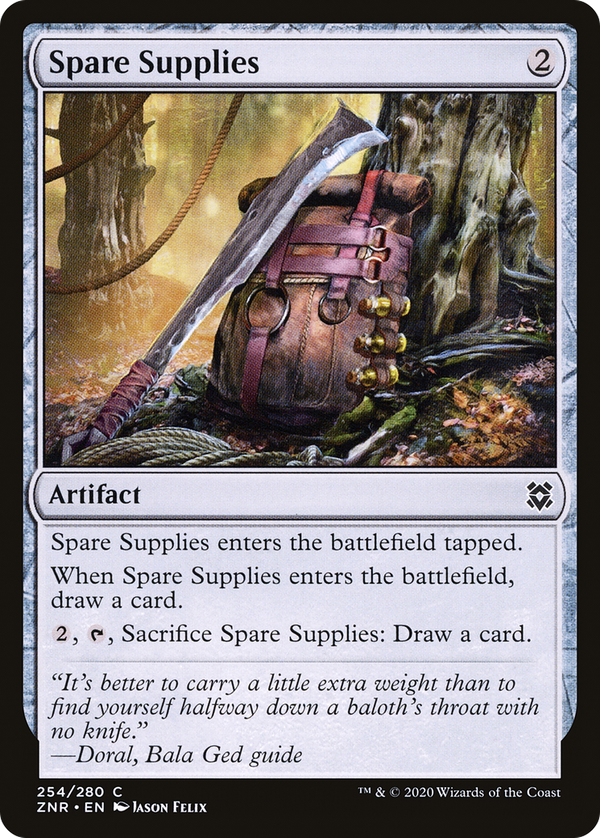 Spare Supplies (znr)