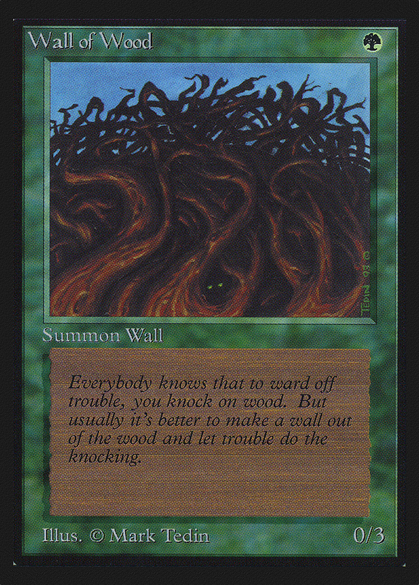 Wall of Wood (ced)