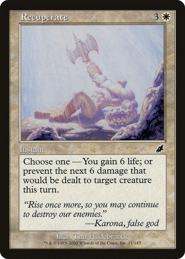 Recuperate (scg)