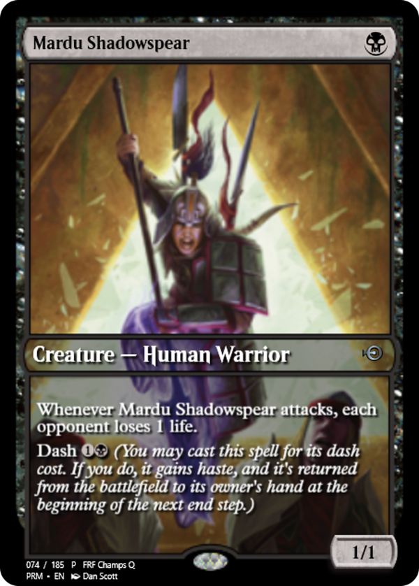 Mardu Shadowspear (prm)