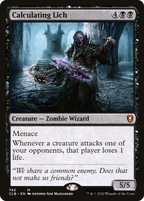 Calculating Lich (clb)