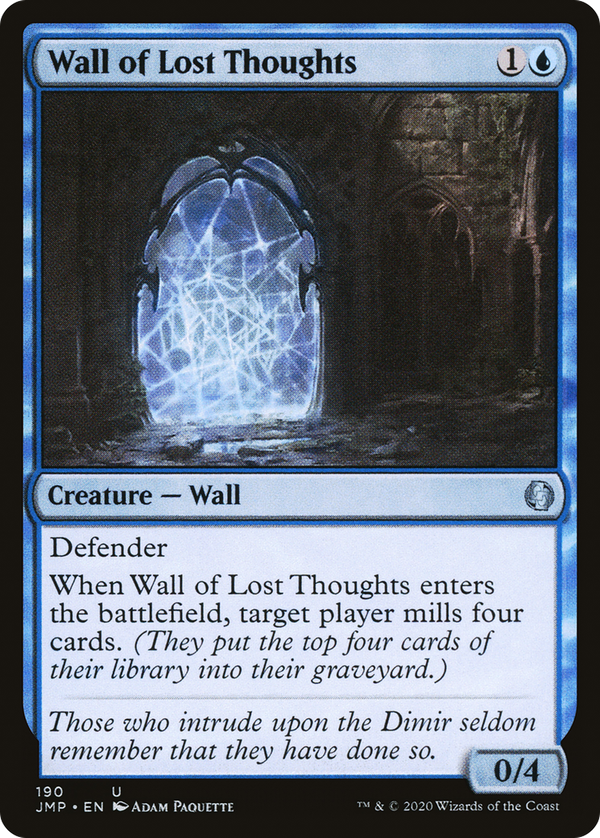 Wall of Lost Thoughts (jmp)