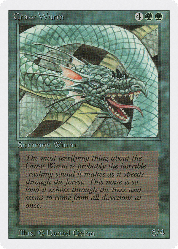 Craw Wurm (3ed)
