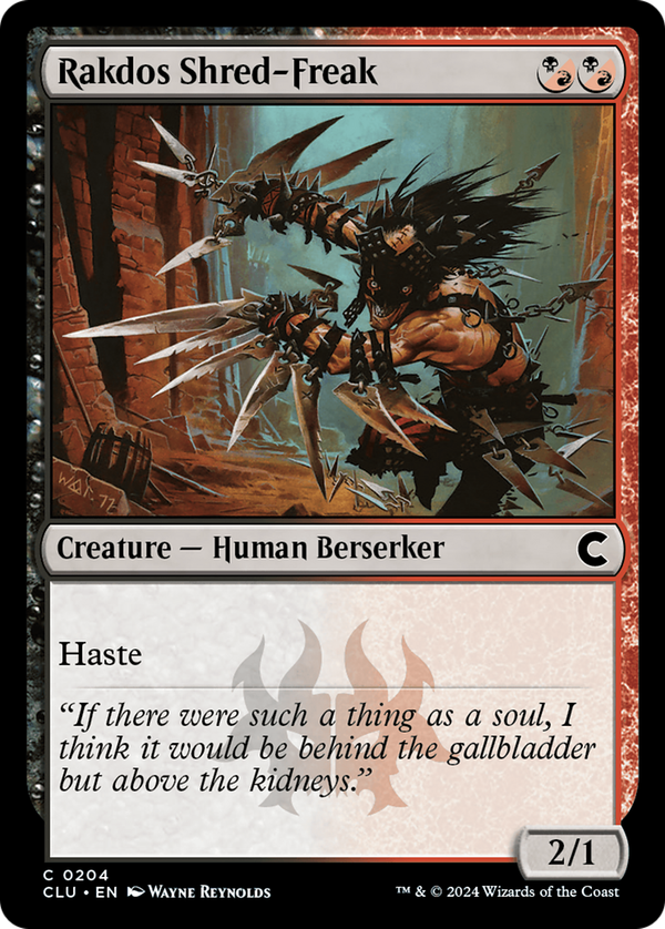 Rakdos Shred-Freak (clu)