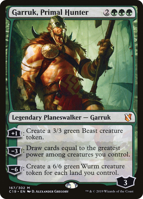 Garruk, Primal Hunter (c19)