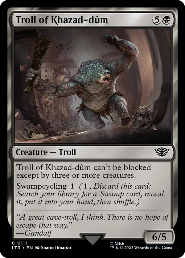 Troll of Khazad-dûm (ltr)