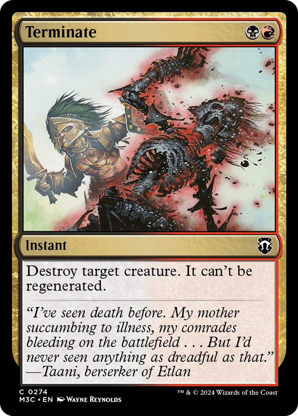 Terminate (m3c)