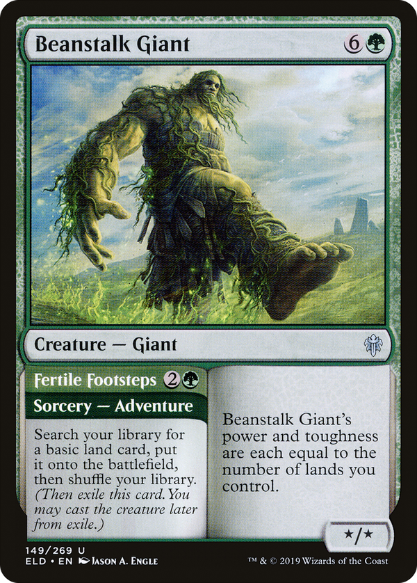 Beanstalk Giant // Fertile Footsteps (eld)
