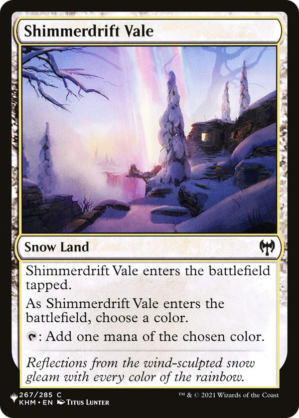 Shimmerdrift Vale (plst)
