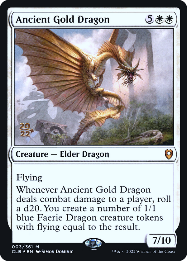 Ancient Gold Dragon (pclb)