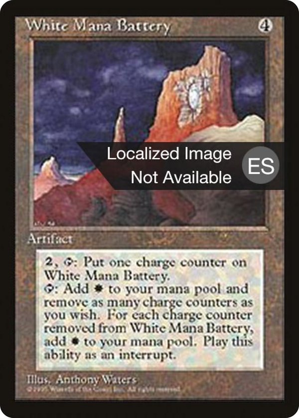 White Mana Battery (4bb)