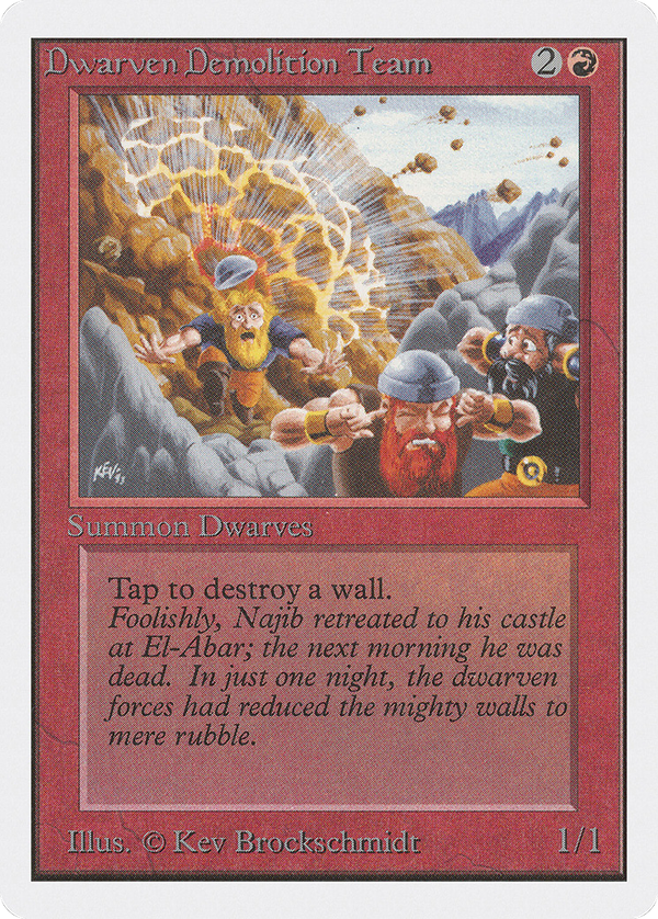 Dwarven Demolition Team (2ed)