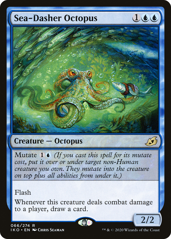 Sea-Dasher Octopus (iko)