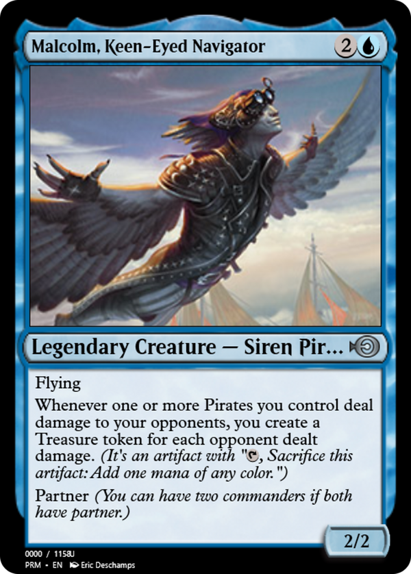 Malcolm, Keen-Eyed Navigator (prm)