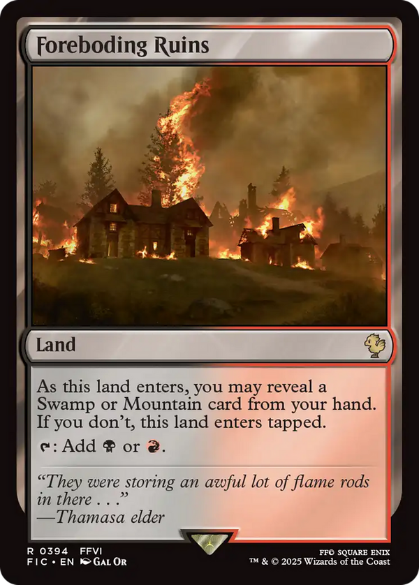 Foreboding Ruins (fic)