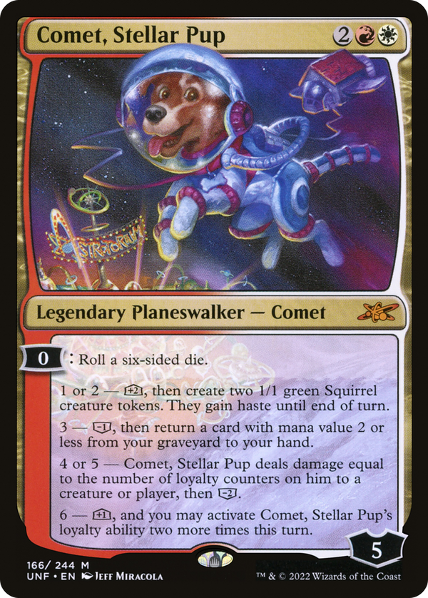 Comet, Stellar Pup (unf)