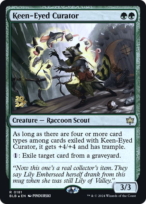 Keen-Eyed Curator (pblb)