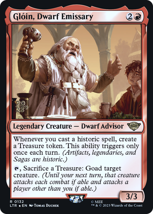 Glóin, Dwarf Emissary (pltr)