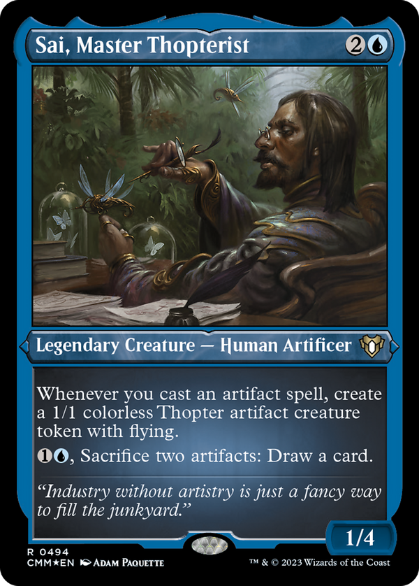 Sai, Master Thopterist (cmm)