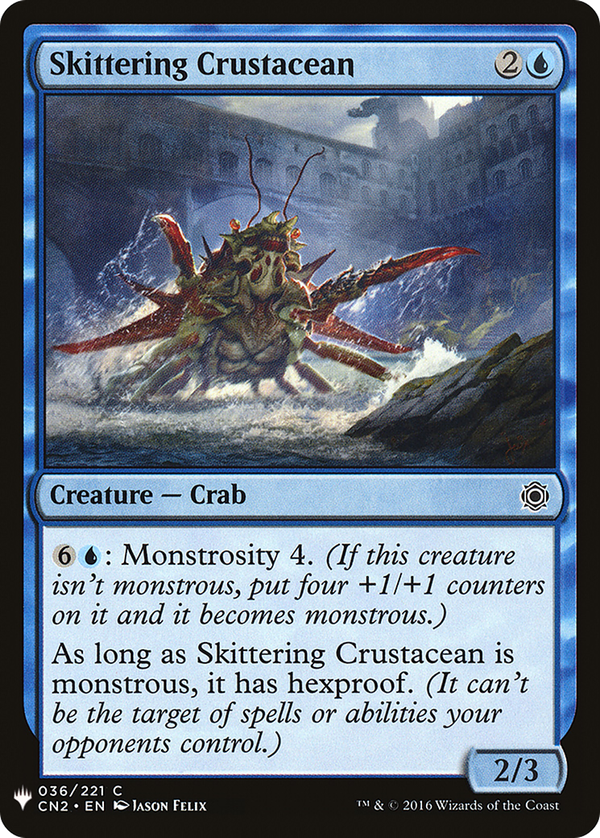 Skittering Crustacean (plst)