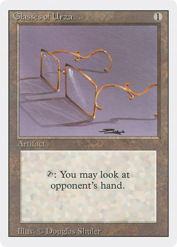 Glasses of Urza (3ed)