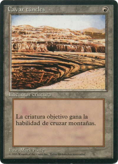 Burrowing