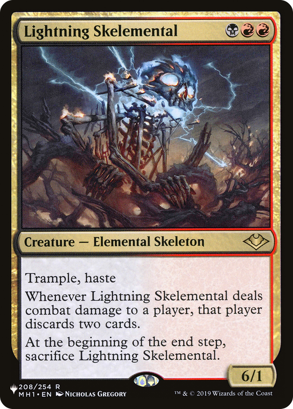Lightning Skelemental (plst)