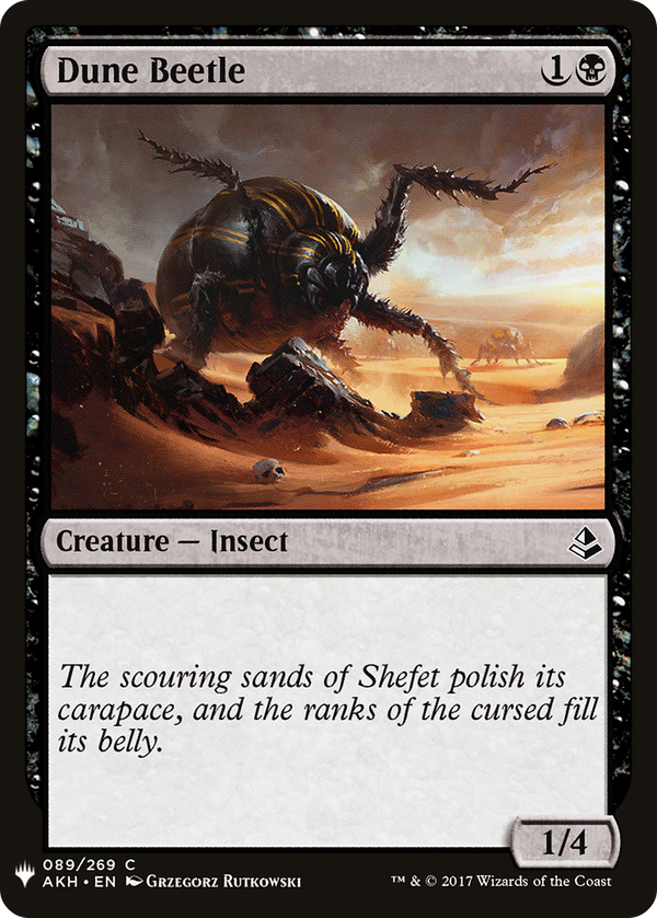 Dune Beetle (plst)