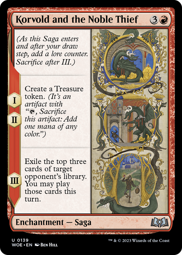 Korvold and the Noble Thief (woe)