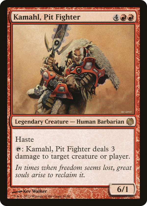 Kamahl, Pit Fighter (ddl)