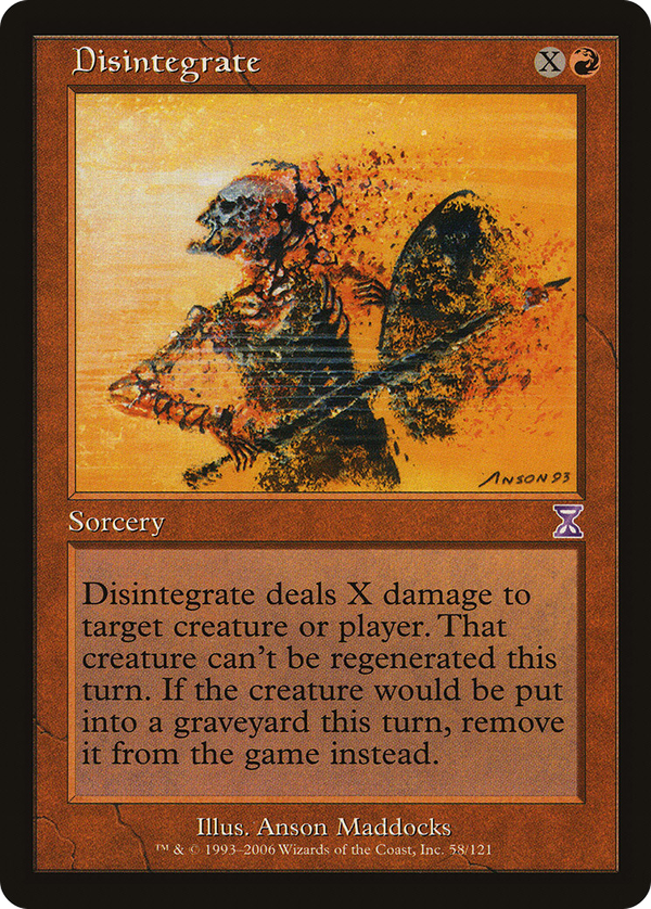 Disintegrate (tsb)