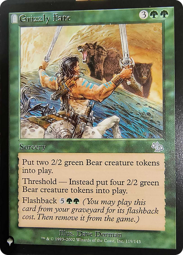 Grizzly Fate (plst)