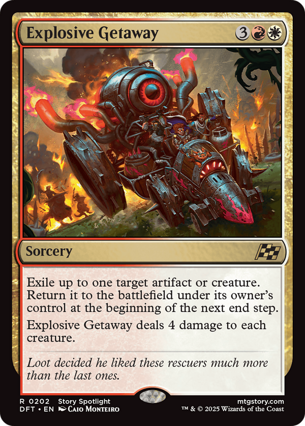 Explosive Getaway (dft)